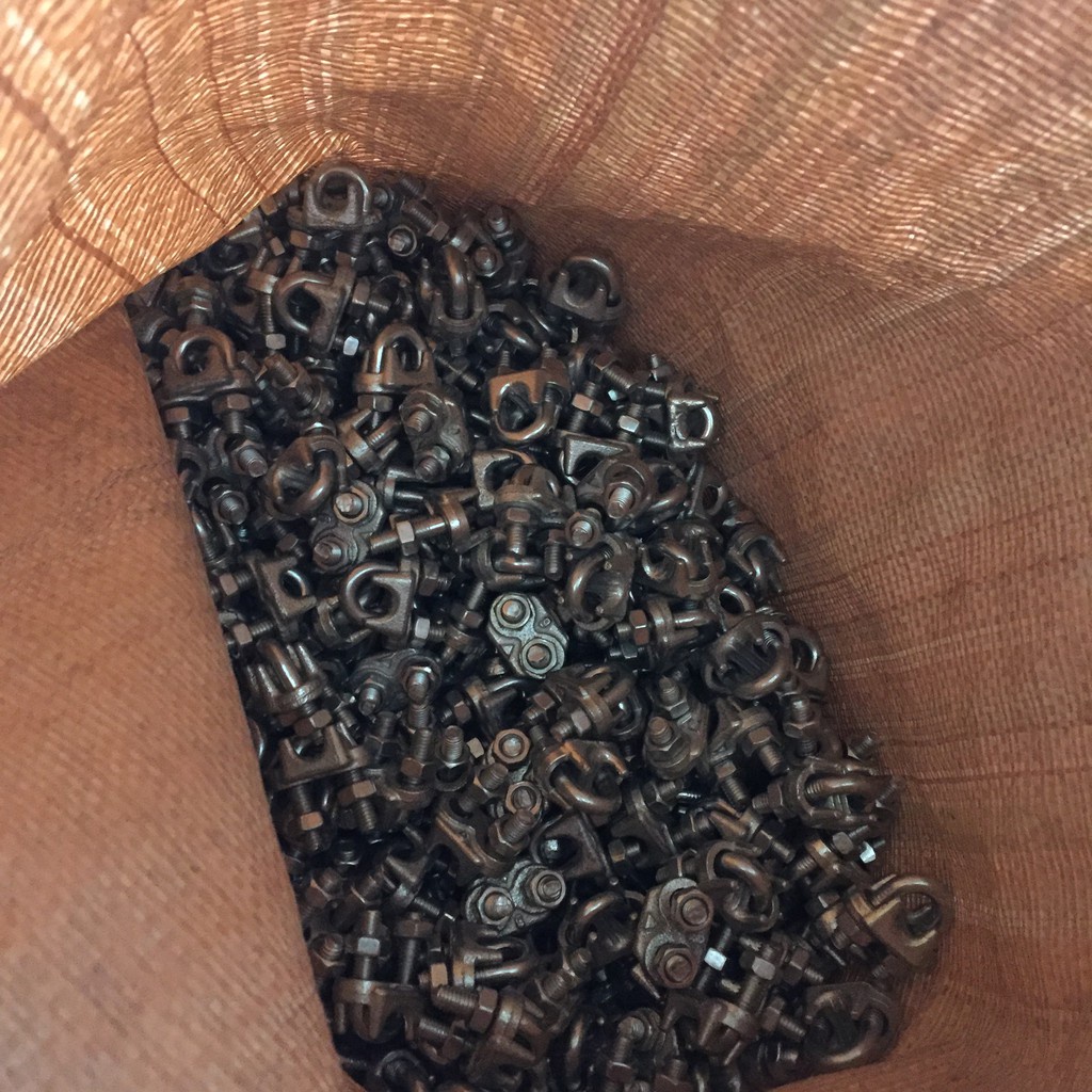 Ốc siết cáp – Cóc kẹp cáp đủ size: 4mm, 6mm, 8mm, 10mm, 12mm