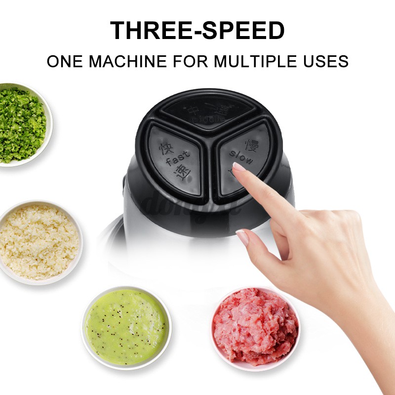 Máy Xay Thịt Bằng Điện 500w 2l / 3l Electric Meat Grinder Food Grinder