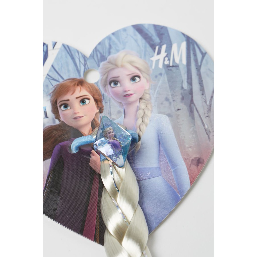 Buộc tóc giả Elsa HM H&amp;M_hàng chính hãng authentic