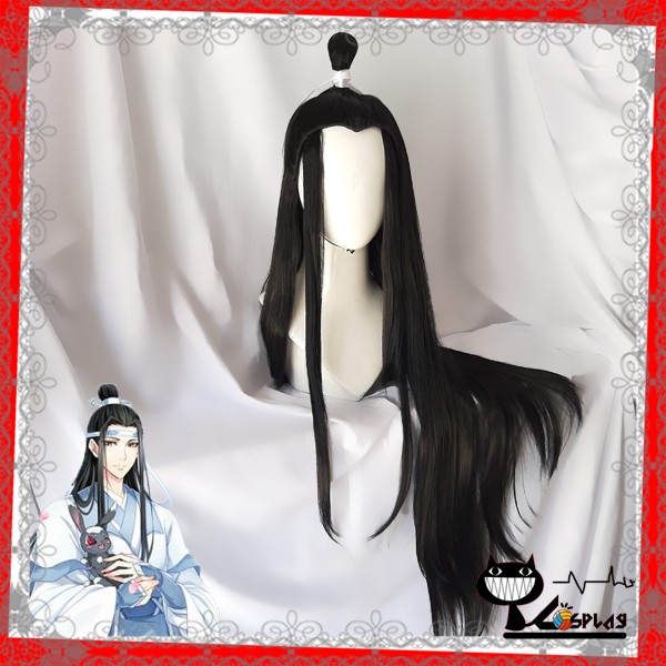 [sẵn] Wig/tóc giả cổ trang cosplay Hàm Quang Quân - Ma đạo tổ sư (Lam Trạm/Lam Vong Cơ) màu đen [Miu Cosplay]