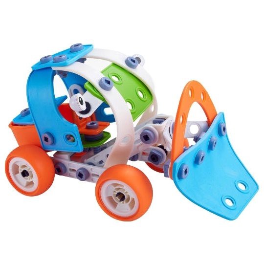 Đồ chơi phát triển kỹ năng Diy Models lắp ghép Build&amp;Play phương tiện giao thông 132 chi tiết: 5 trong 1 - Toyhouse 101