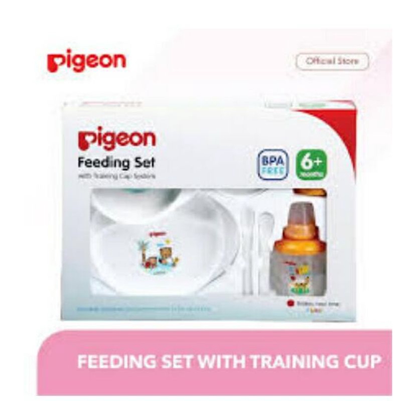 Bộ Dụng Cụ Cho Chim Bồ Câu Tập Ăn + Không BPA 6 Tháng