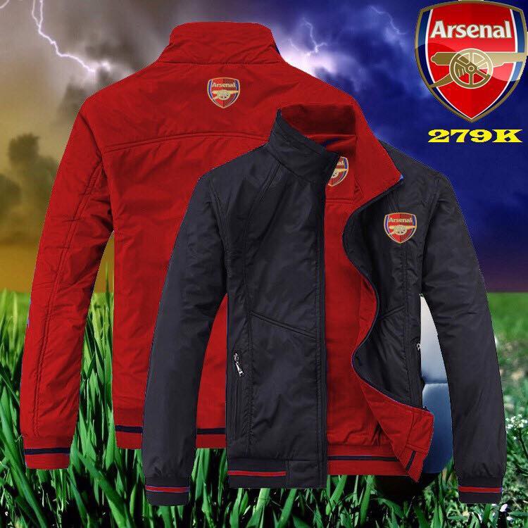 GIÁ SỐC ÁO KHOÁC 2 MẶT CLB ARSENAL 018