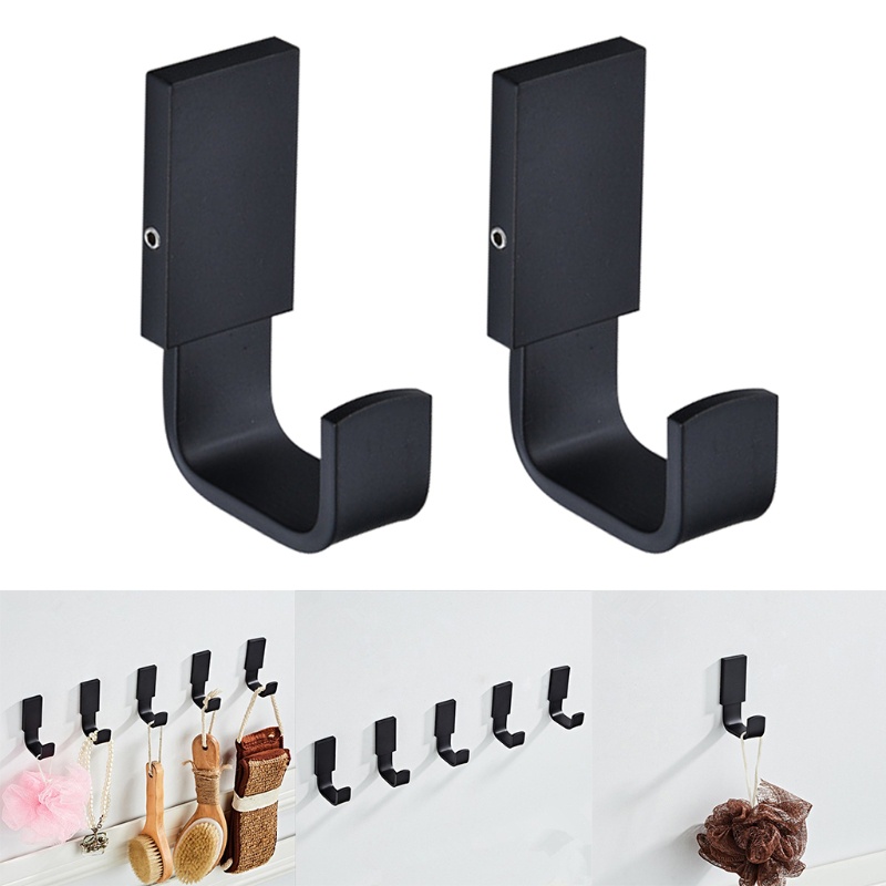 1 Cặp Móc Treo Quần Áo Gắn Tường Không Độc Hại Thân Thiện Với Môi Trường