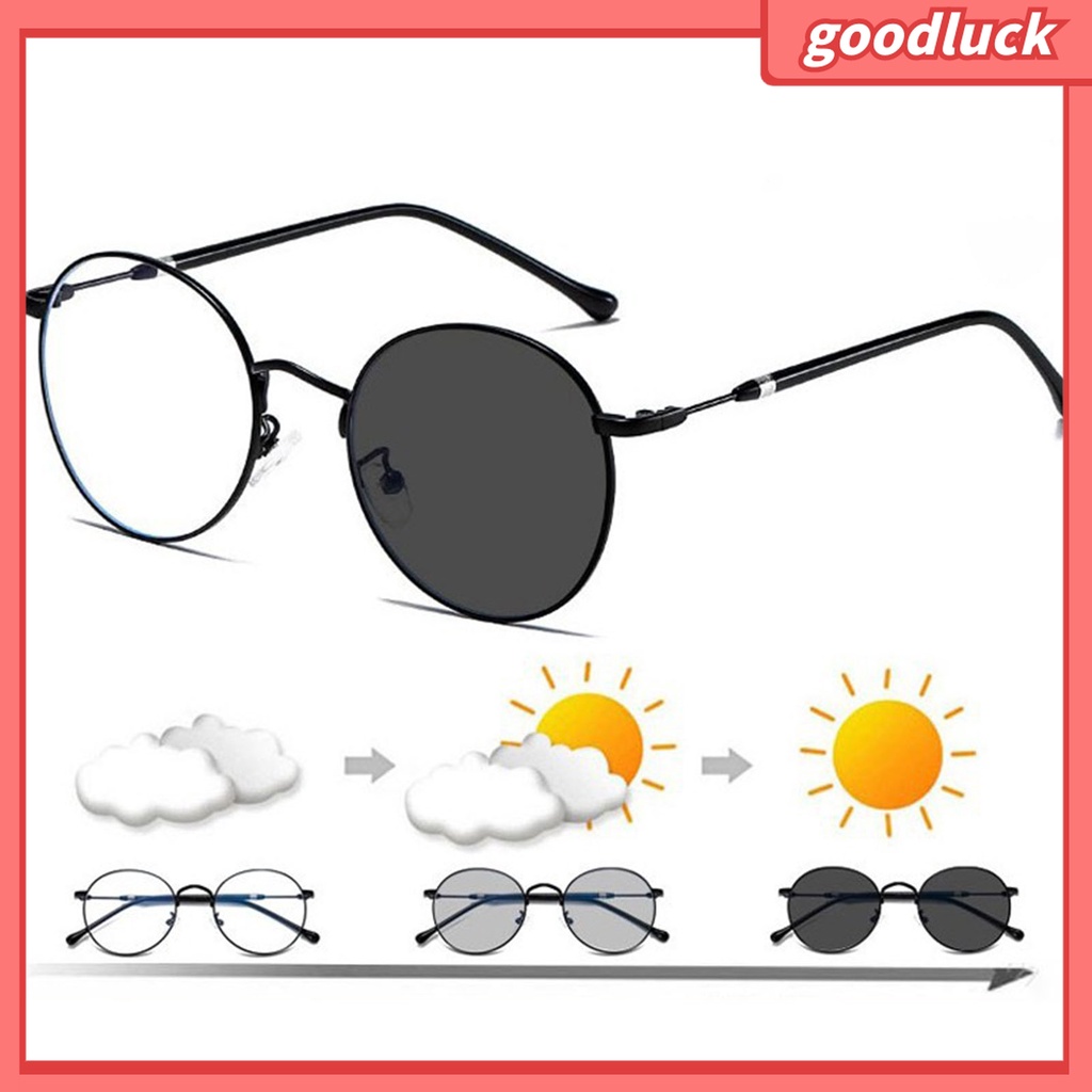 Fairystore| Mắt Kính Thay Đổi Màu Sắc Chống Trượt Dành Cho Nam Nữ