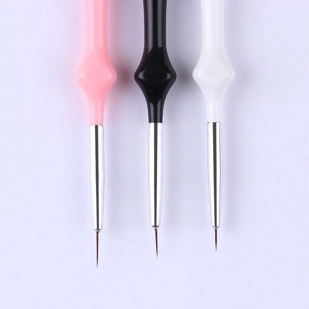 [Hàng mới về] Set 3 cọ vẽ trang trí móng chuyên nghiệp