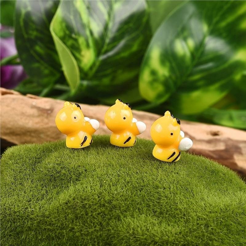 10 Mô hình chú ong mini trang trí sân vườn