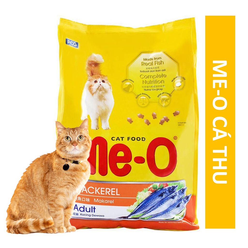 ME-O (4 vị) Thức ăn cho mèo dạng viên