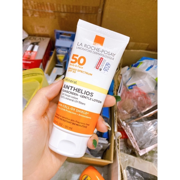 Kem chống nắng La Roche-Posay Mineral Anthelios Gentle Lotion SPF50