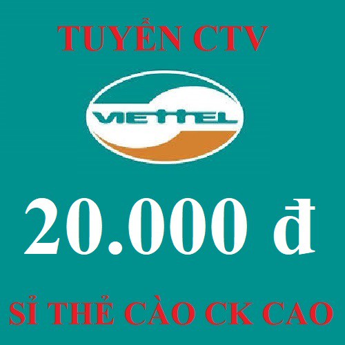 Thẻ Viettel 20k