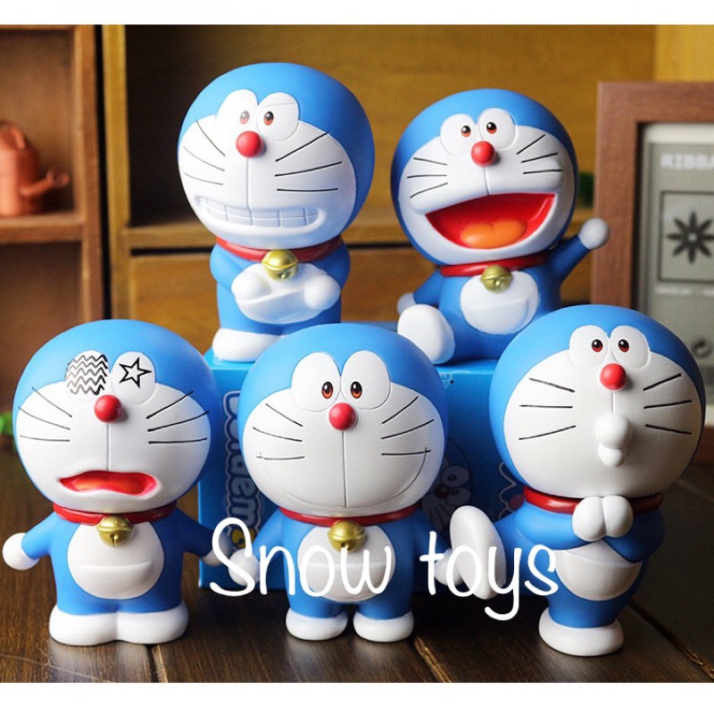 Mô hình Mèo ú Doraemon Doremon - Nobi Nobita Bánh rán Dorayaki - Stand by me - 10cm x 5cm - Fullbox
