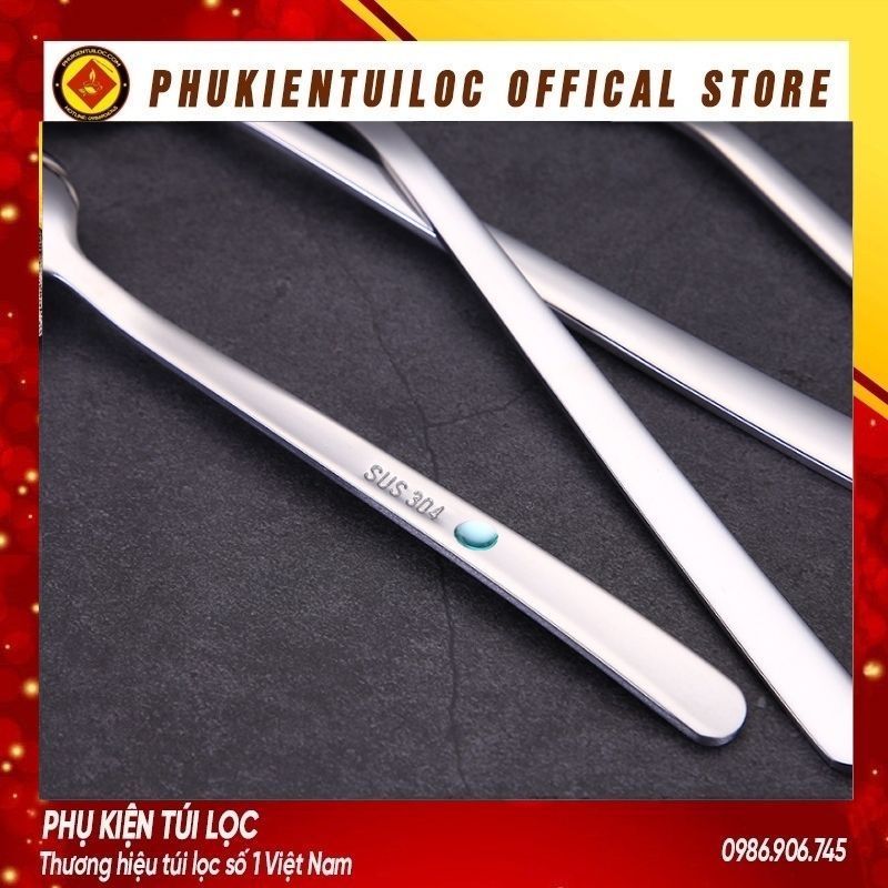 Muỗng thìa GIỌT NƯỚC PHA TRÀ, CAFE, SINH TỐ, YẾN, muôi MÚC CANH inox thép 304 CAO CẤP- Phukientuiloc.com