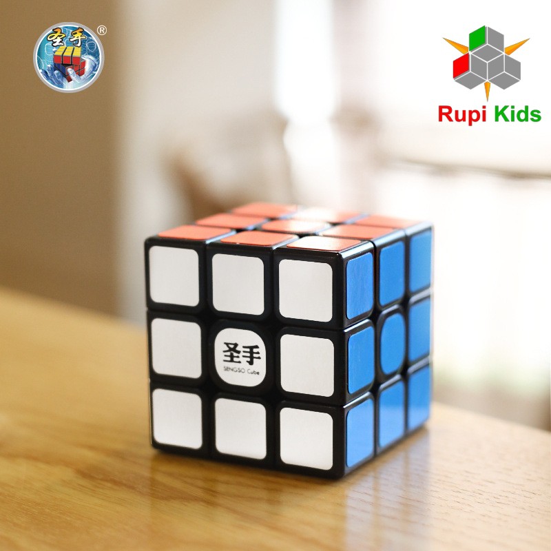 Rubik ❤️3x3❤️ viền đen - Sengso S Sticker