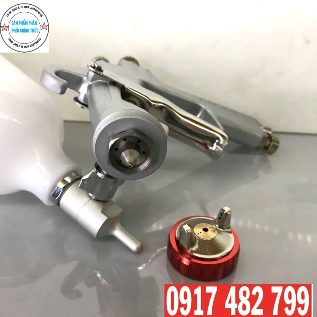 SÚNG PHUN SƠN CAO CẤP TR100 MUTANTS KIM BÉC 1.3 CHUYÊN SƠN Ô TÔ VÀ PHỦ BÓNG PU