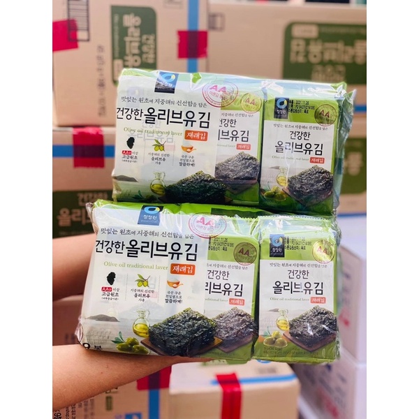 Bịch Lá Kim Rong Biển Hàn Quốc 9 Gói