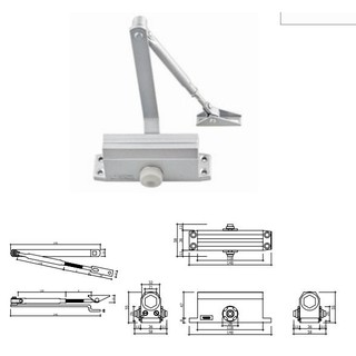 Tay đẩy hơi VICKINI 44051 (25-45KG)