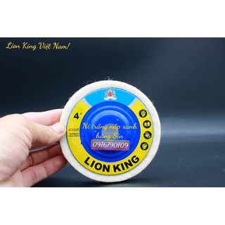 10 Nỉ trắng đánh bóng bề mặt inox lionKing ( hàng cao cấp )