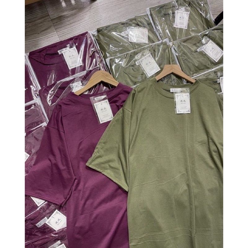 Váy Suông Phông Trơn Dài Tay Lỡ Nữ [FREESHIP] 🌸 Đầm maxi form rộng mặc đi biển trơn màu HỒNG | XANH RÊU | ĐỎ Ulzzang 🌸 | BigBuy360 - bigbuy360.vn