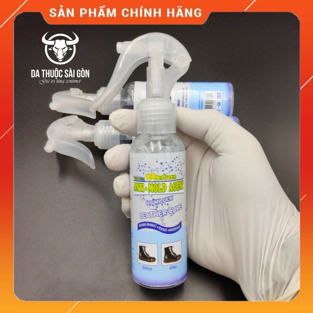 Sản Phẩm Trị Giày Da BỊ Mốc, Trị Mốc Áo Da, Túi Xách Da Bằng Thảo Mộc Thiên Nhiên - Thương Hiệu Da Thuộc Sài Gòn - CM01