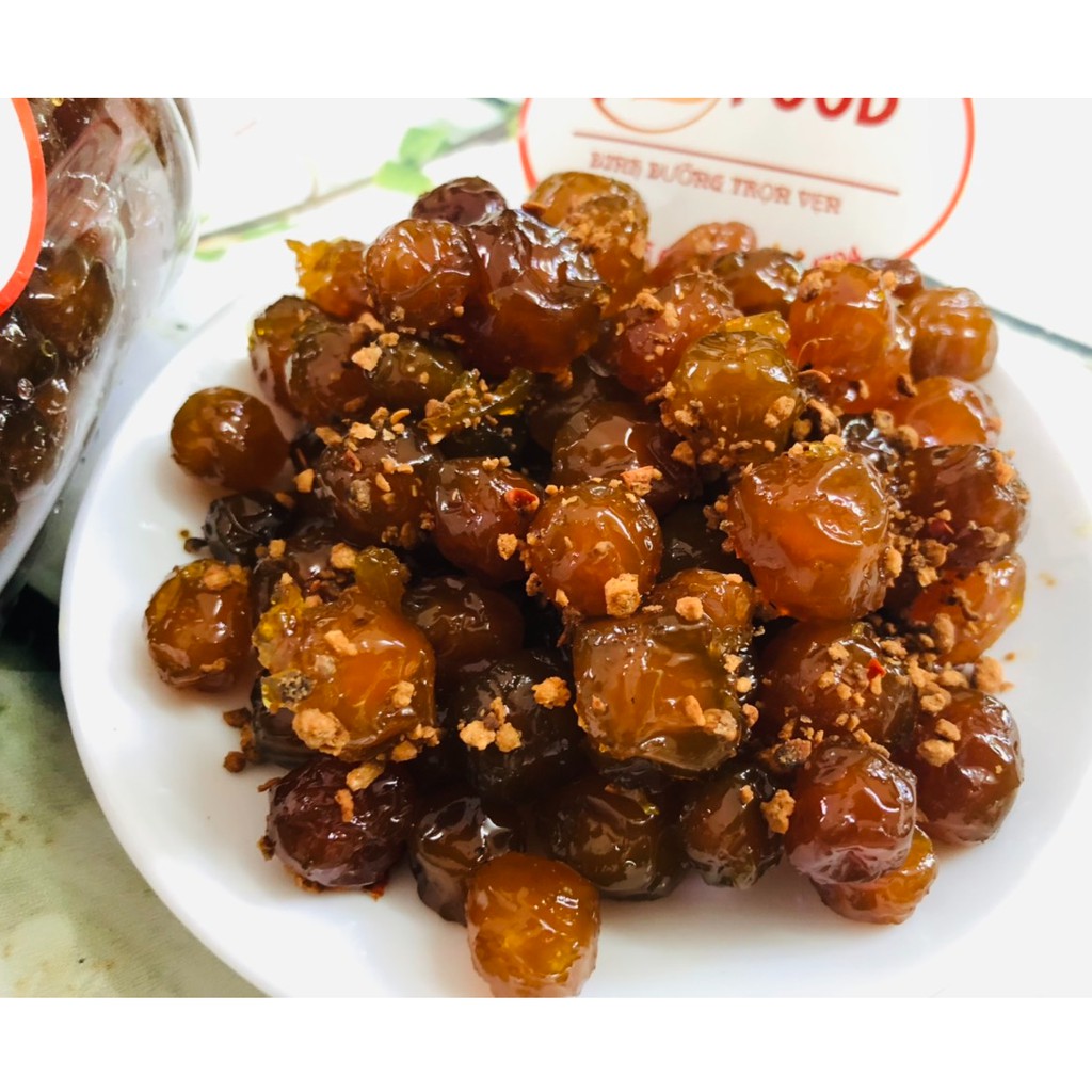 1KG MỨT MẬN CƠM XỐC MUỐI ỚT THƠM NGON