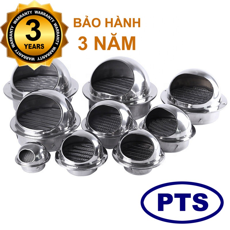 Chụp Thông hơi, thông gió dùng cho ống D60-76-90-(110&114) -125-160-200-250 (Inox 304 không han rỉ)