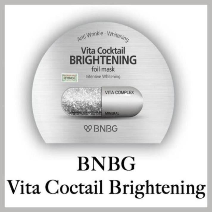 Mặt Nạ Trắng Da BNBG Vita Cocktail Brightening Foil Mask