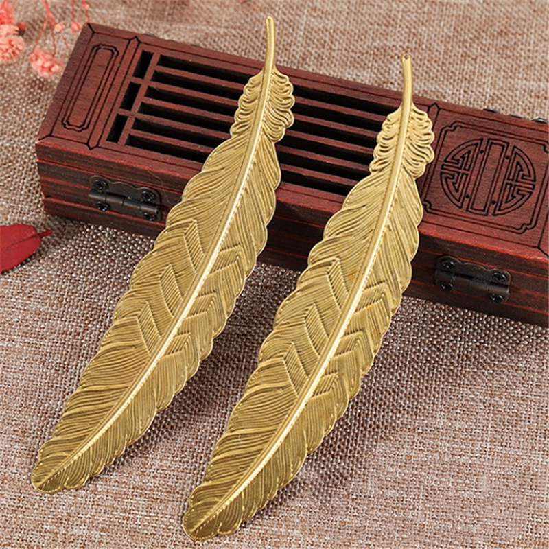 Vintage Metal Butterfly Feather Bookmark Teacher Mother's Day Thank You Gift