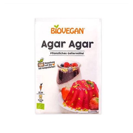 Bột rau câu hữu cơ Agar Agar Biovegan 30g