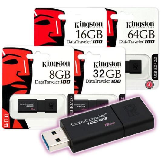 (Siêu Rẻ) USB Kingston 3.0 64GB Chính Hãng FPT_Bảo hành 24 tháng (Siêu Đẹp)