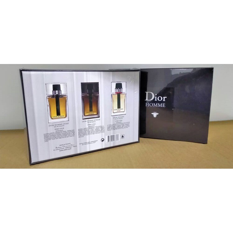 Set Nước Hoa Nam Dior Homme Parfum With 3 x 30ml