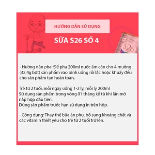 SỮA S26 SỐ 4 ÚC LON 900 GRAM ( Date tháng 9/2023)