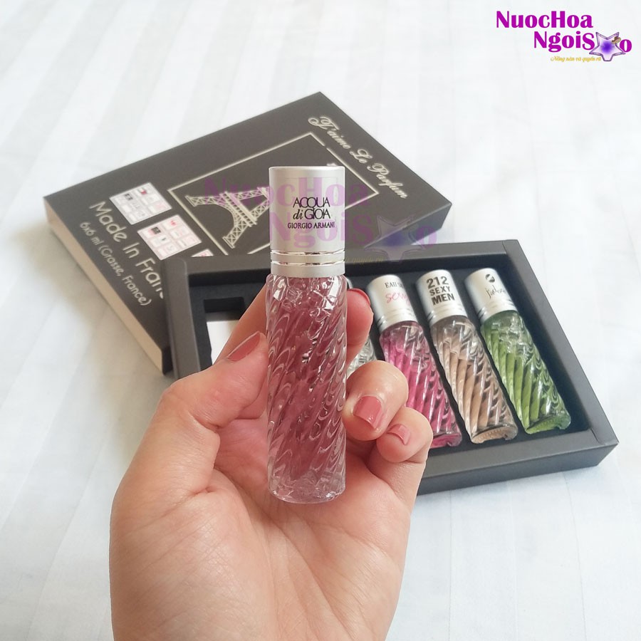 NƯỚC HOA THÁP 6 CHAI DẠNG LĂN THƠM CỰC LÂU | BigBuy360 - bigbuy360.vn