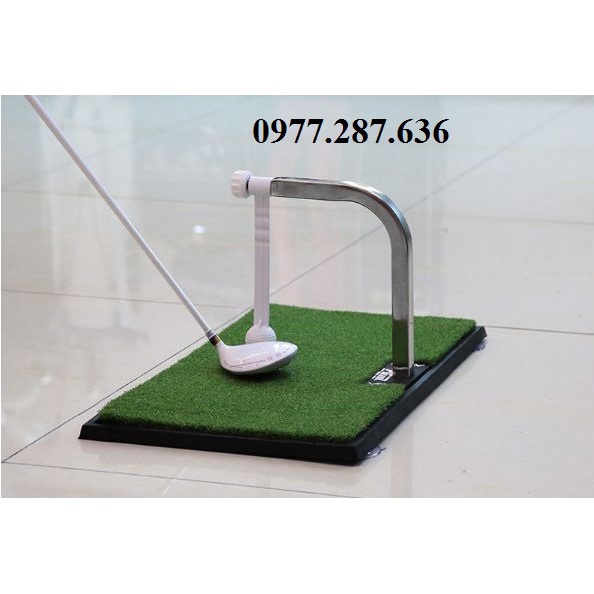 Thảm tập Swing Golf xoay 360 độ nhập khẩu PGM trong nhà luyện Chip và Pitching chỉnh tư thế lưng TT012