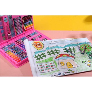 Hộp bút màu 86 chi tiết cho bé hbm199