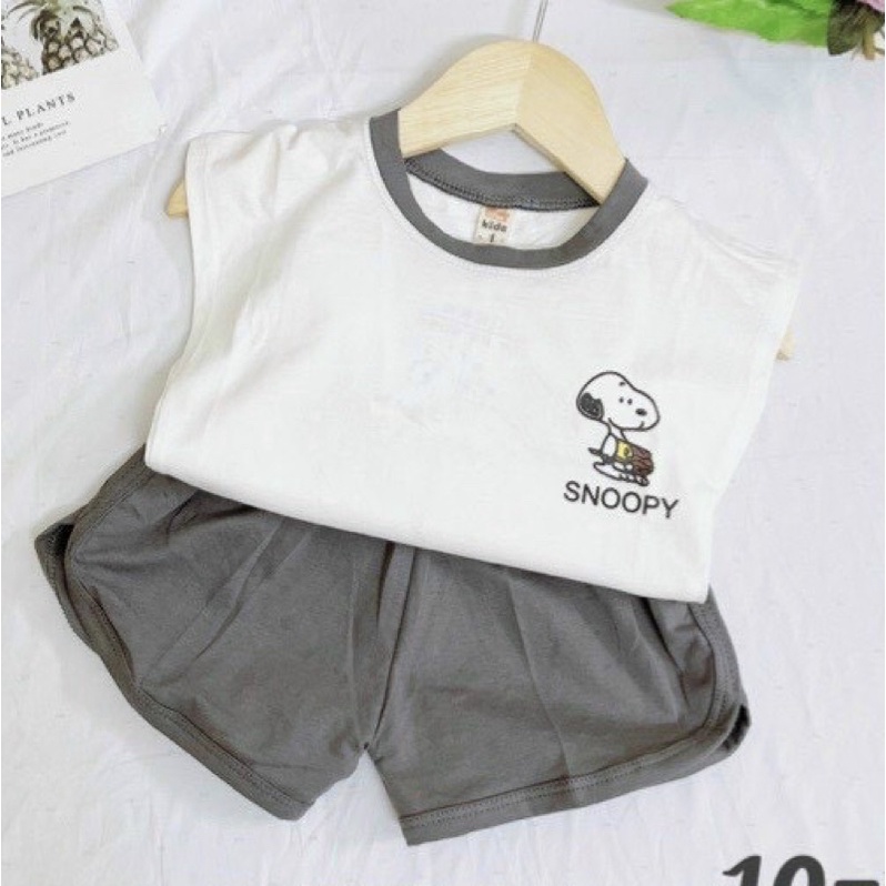 SET ĐỒ BỘ SNOOPY BÉ TRAI