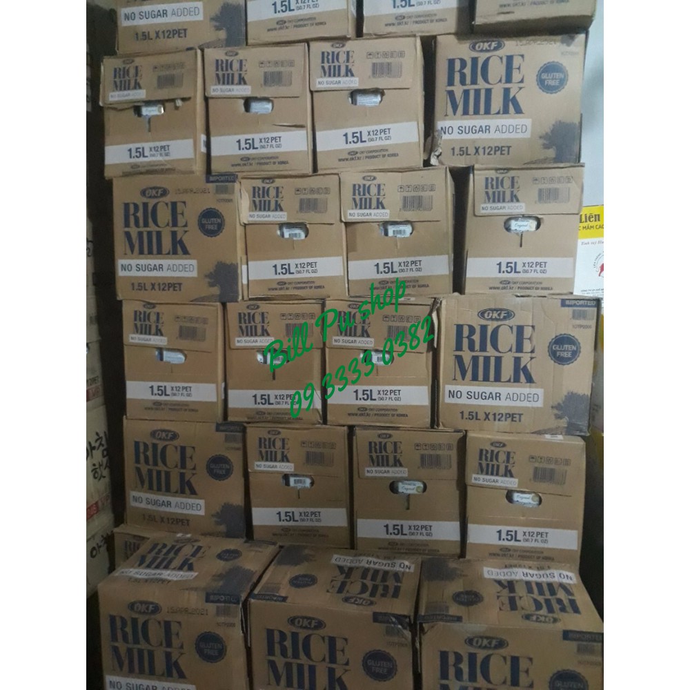 Nước Sữa gạo lứt RICE MILK OKF 1.5L - Hàn Quốc