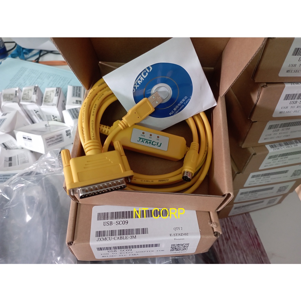 USB-SC09 Cáp lập trình PLC Mitsubishi dòng FX và A