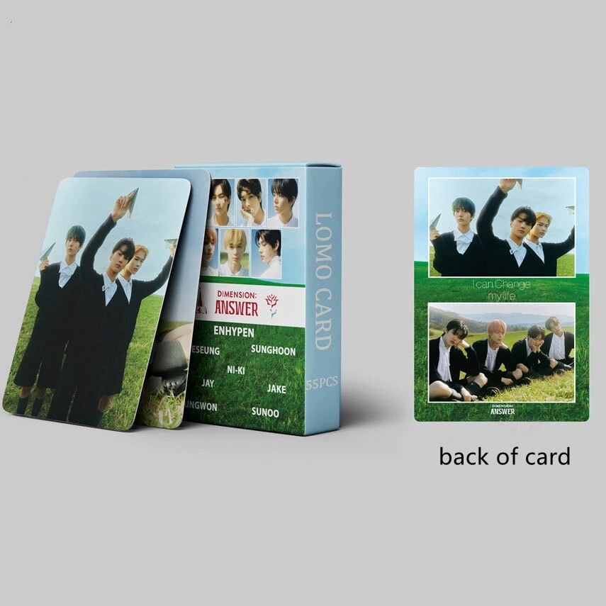 55 unids/set Kpop SEVENTEEN postal, nuevo álbum, tarjeta de fotos a su elección, tarjetas fotográficas HD, póster de
