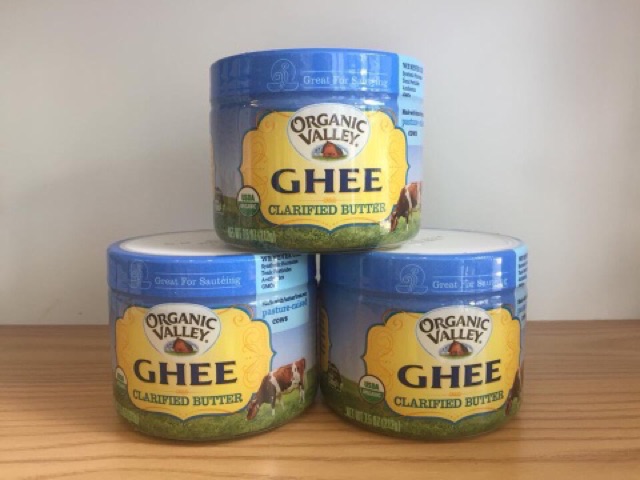 Bơ Ghee hữu cơ cho bé ăn dặm Đức Organic Valley