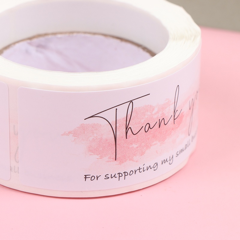 Bộ 120 Miếng Dán Chữ Thank You Dùng Làm Quà Tặng