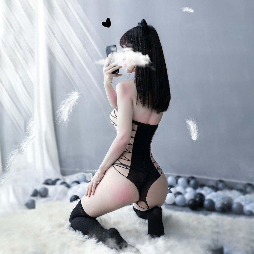 Đồ ngủ sexy cosplay ren lưới đan sườn gợi cảm | BigBuy360 - bigbuy360.vn