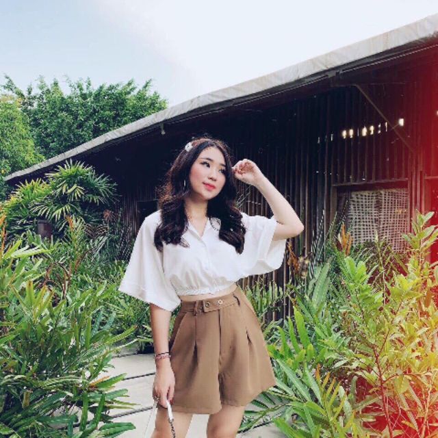 Set áo quần đùi vải cát hàn