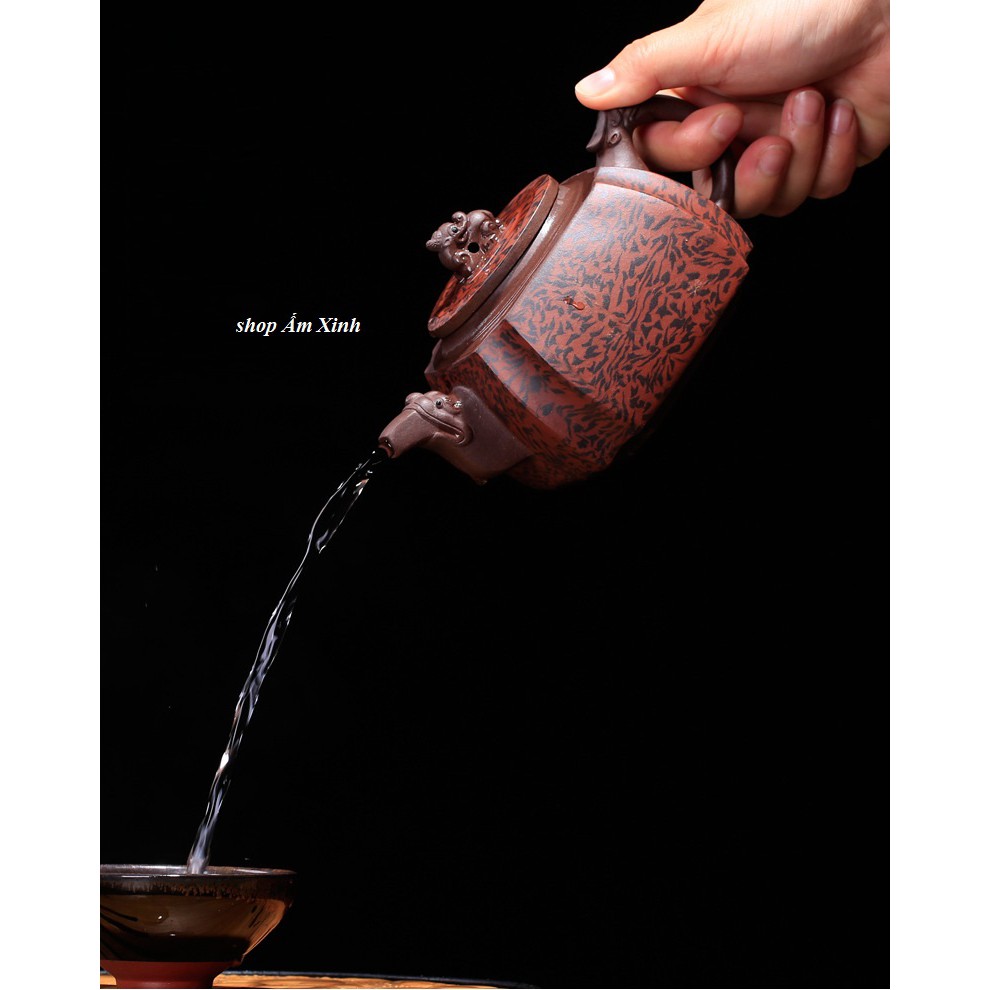 Ấm Tử Sa Nghi Hưng Bát Phương 540 ml