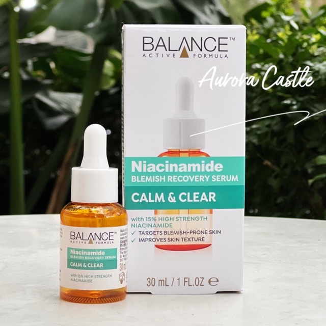 tinh chất mờ thâm, ngừa mụn Niacinamide 15% blemish recovery serum Balance