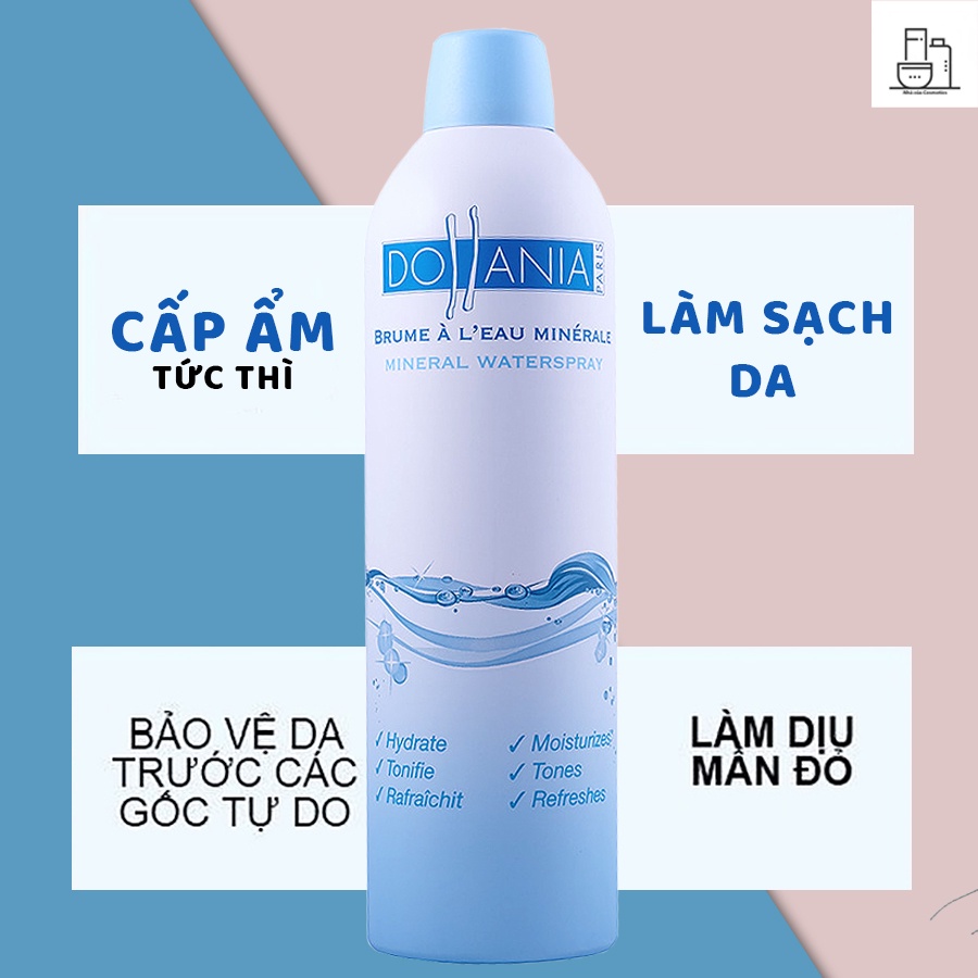 Xịt Khoáng DOLLANIA 400ml Mineral Waterspray