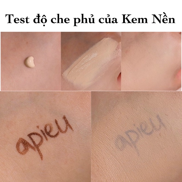 Kem nền, lót Apieu Tone Up Pang, Cover Pang Foundation