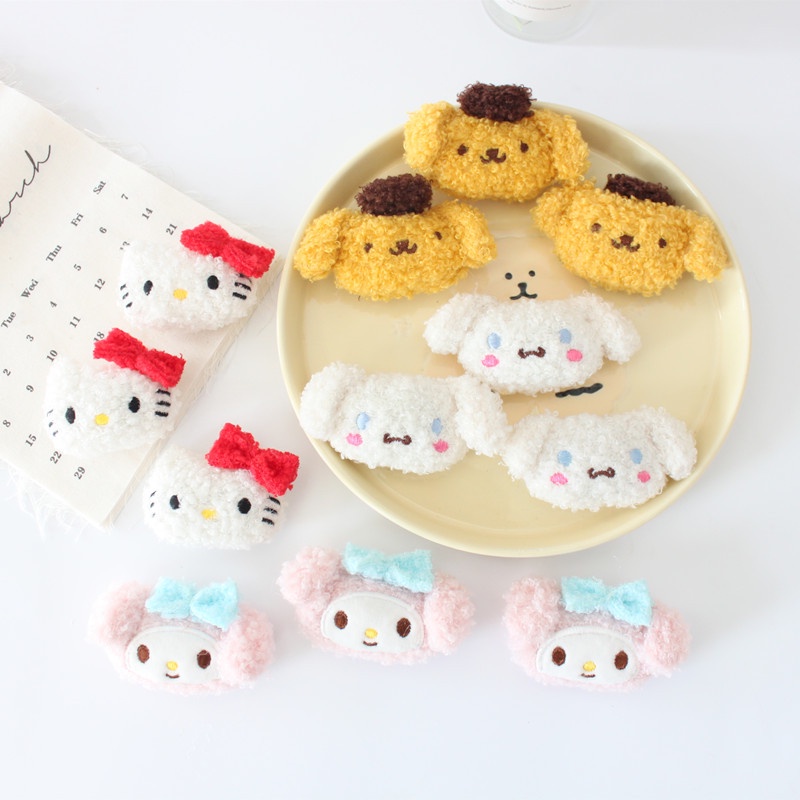 1 Trâm Cài Áo Hình Mèo Bông Thời Trang