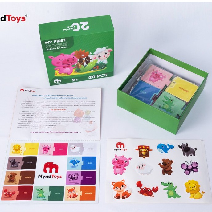 Đồ chơi xếp hình My first Puzzle cho bé phát triển trí tuệ