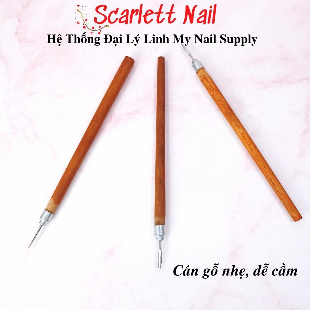 Cây Lấy Khóe Cán Gỗ - Lấy Khóe Móng Tay Móng Chân Siêu Bén