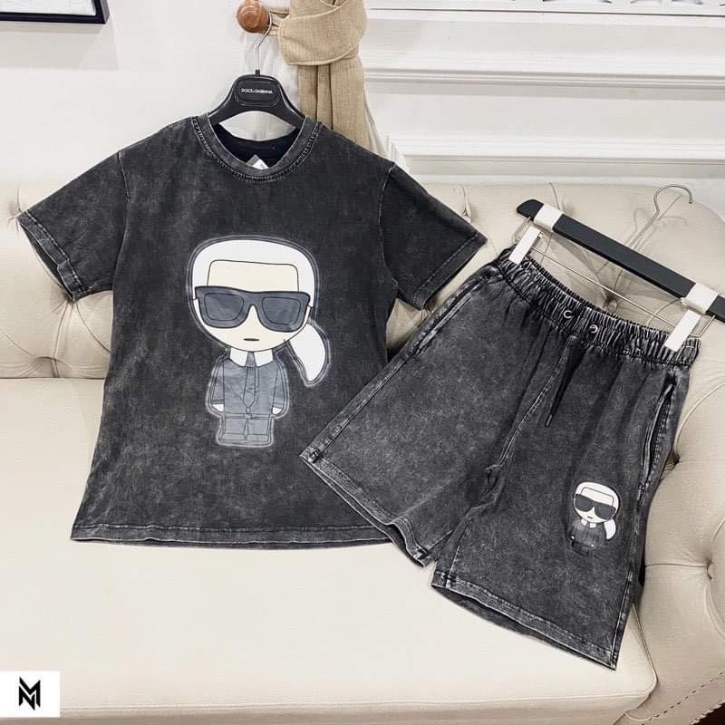 Bộ loang ông già đeo kính đen H2B688